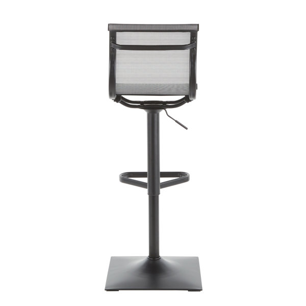 Latitude Run® Bartow Swivel Adjustable Height Bar Stool & Reviews Wayfair